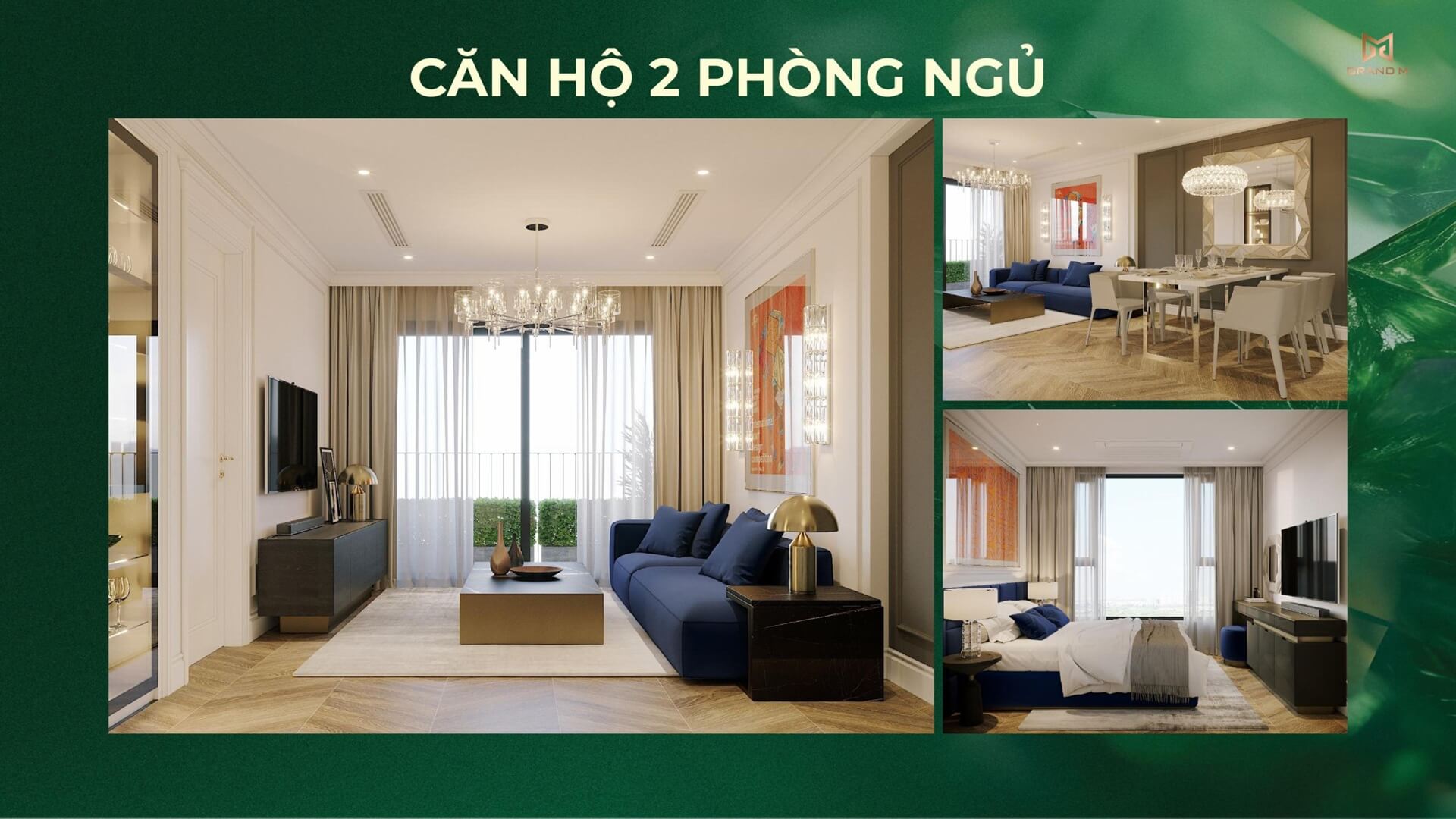 nội thất căn hộ northern emerald long biên