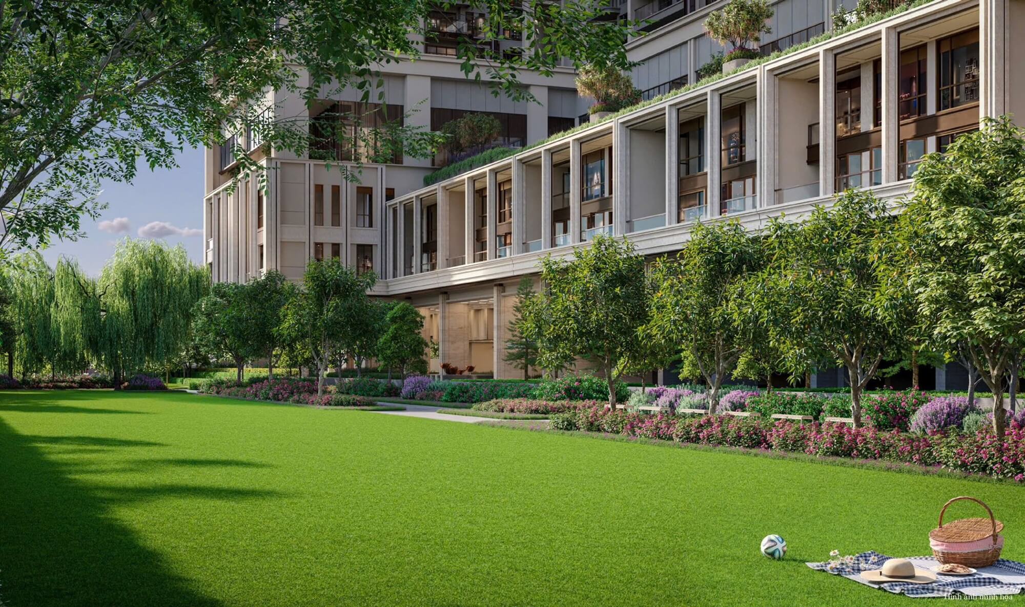 tiện ích dự án parc regent hà đông