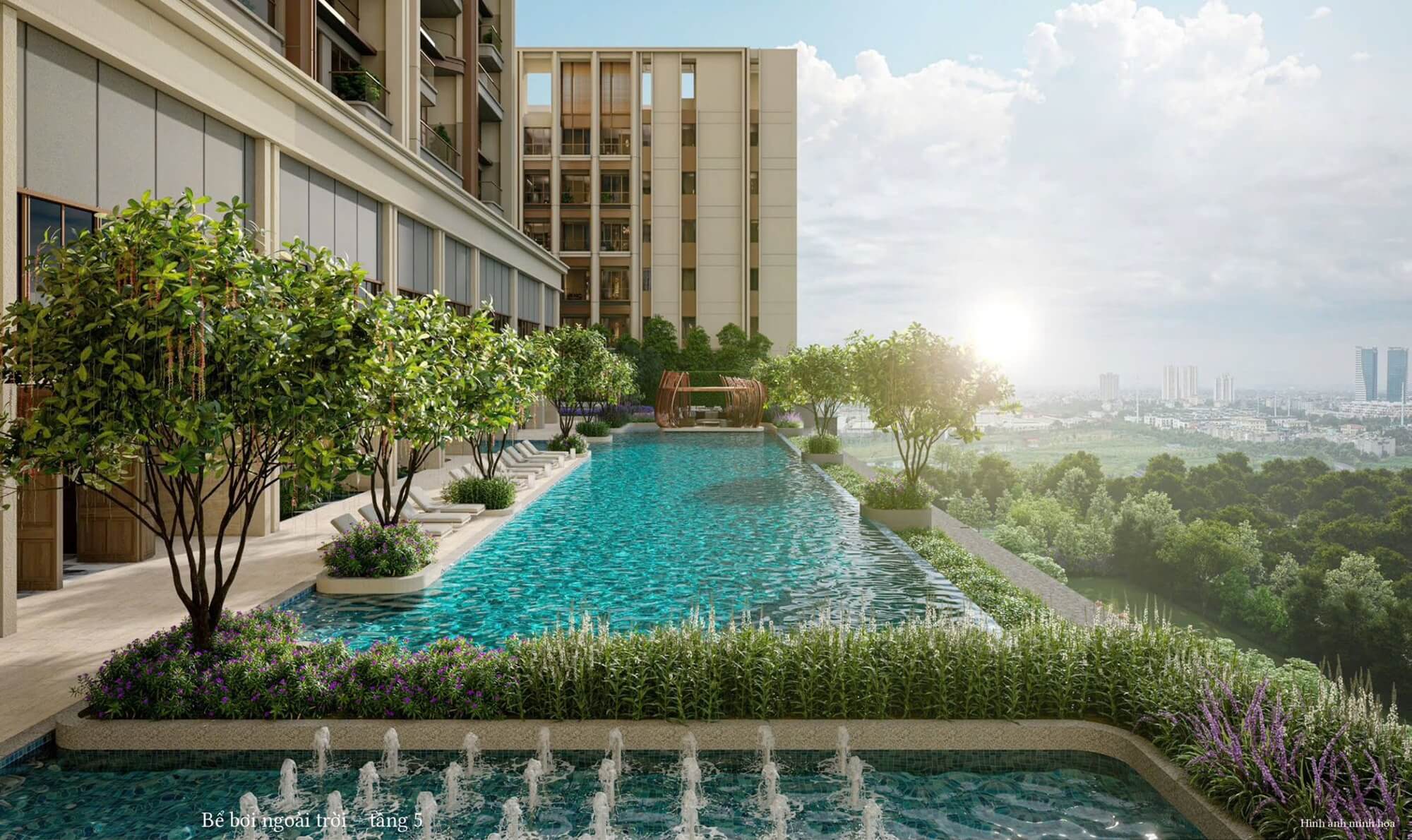 tiện ích dự án parc regent hà đông