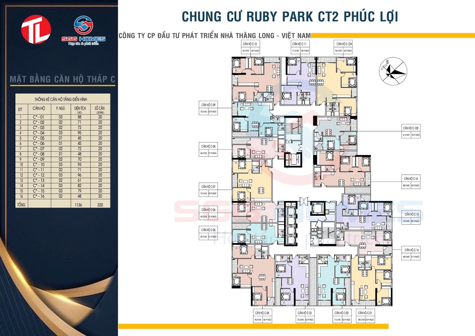 mặt bằng dự án ruby park ct2 phúc lợi long biên